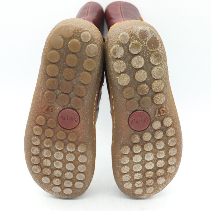 カンペール ショートブーツ ブランド 靴 シューズ レディース 37サイズ ブラウン CAMPER_画像7