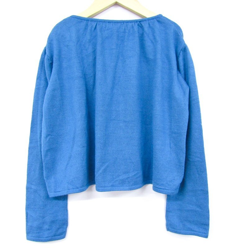  Celine long sleeve sweater cashmere . made in Japan Kids for girl 130 size blue CELINE