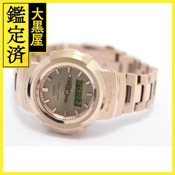CASIO Casio wristwatch G-SHOCK AW-500 series AWM-500GD-4AJF rose Gold plating SS 2023 year written guarantee [472]