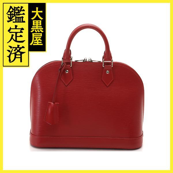 LOUIS VUITTON　ルイ・ヴィトン　アルマPM　エピ　カーマイン　ハンドバッグ　M4058E【431】