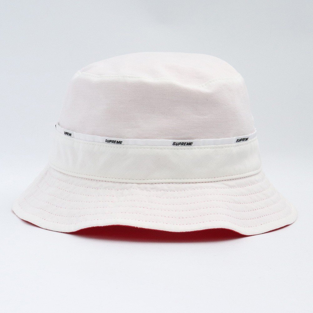 SUPREME バケットハット サイズM/L ホワイト シュプリーム キャップ 帽子 bucket hat