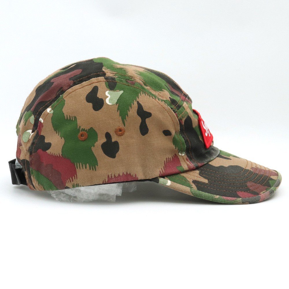 SUPREME 17SS Military Camo Camp ボックスロゴモチーフキャップ カモ シュプリーム_画像4