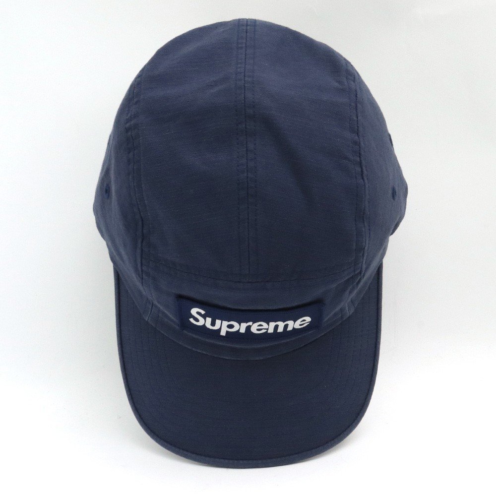 SUPREME Box Logo Camp Cap Fサイズ Navy シュプリーム ボックスロゴキャンプキャップ ネイビー 帽子_画像6