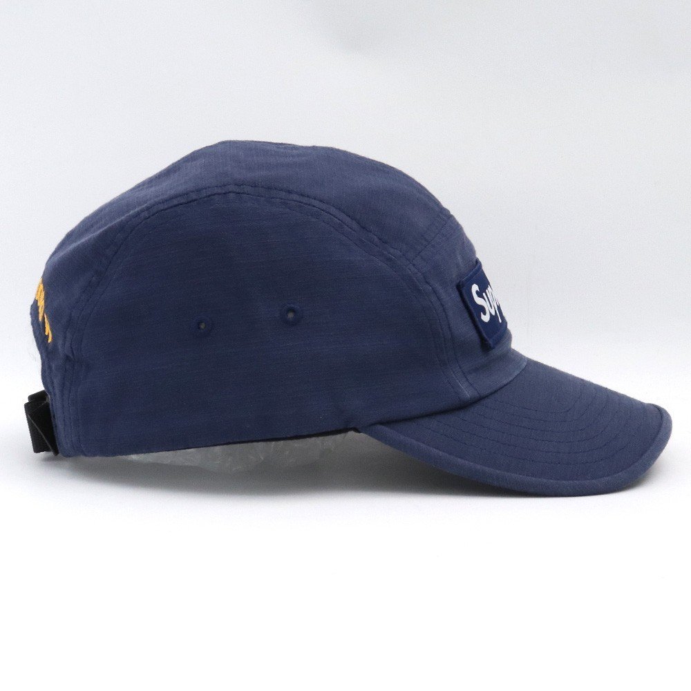 SUPREME Box Logo Camp Cap Fサイズ Navy シュプリーム ボックスロゴキャンプキャップ ネイビー 帽子_画像3