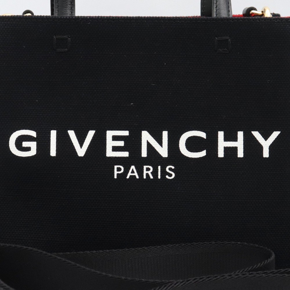 GIVENCHY キャンパスGミニトートバッグ ブラック KUH0272 ジバンシー カバン 鞄 g-tote bag_画像5