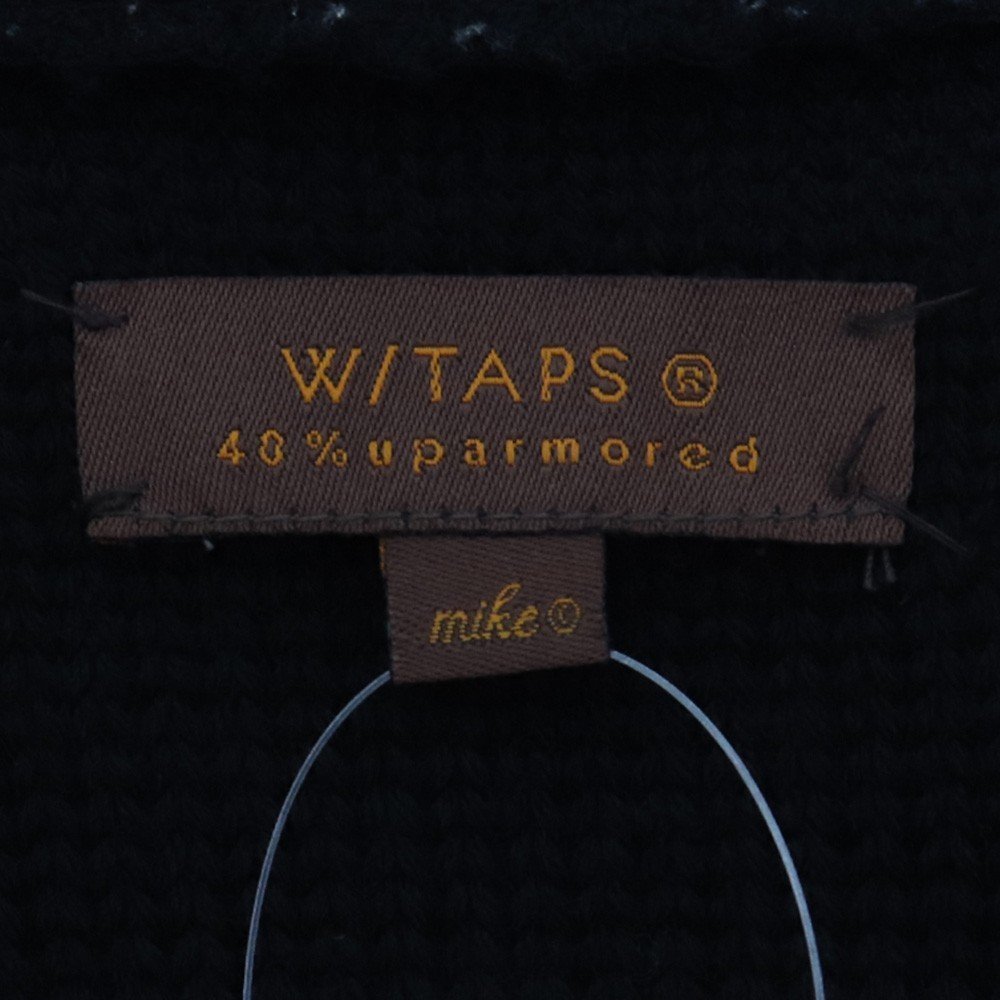 WTAPS 半袖 ニット ケーブル TEE サイズ表記なし ブラック ダブルタップス セーター_画像4