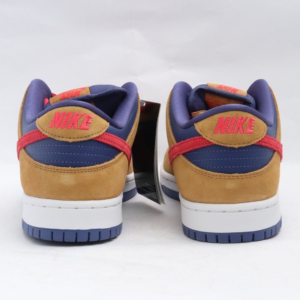 未使用 27cm NIKE SB Dunk Low Pro Wheat and Purple BQ6817-700 ナイキ ダンク ロー プロ ウィートアンドパープル スニーカー_画像3