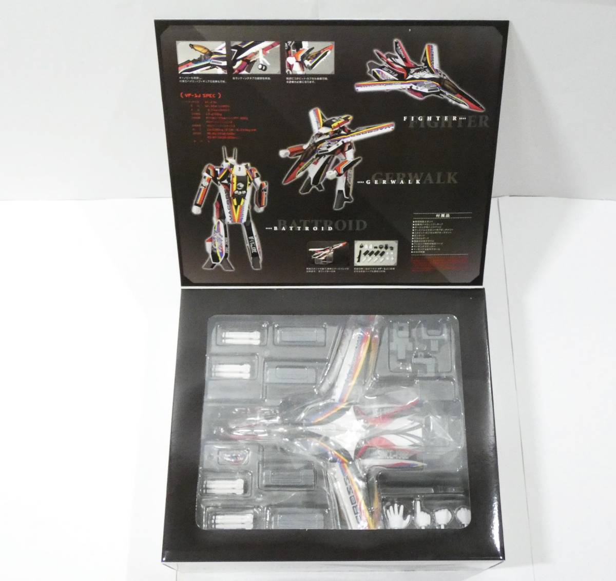 6325K/美品・ほぼ未使用◇アルカディア 1/60 完全変形 VF-1J バルキリー 30周年塗装機 超時空要塞マクロス/ARCADIA 30 Anniversario_画像5