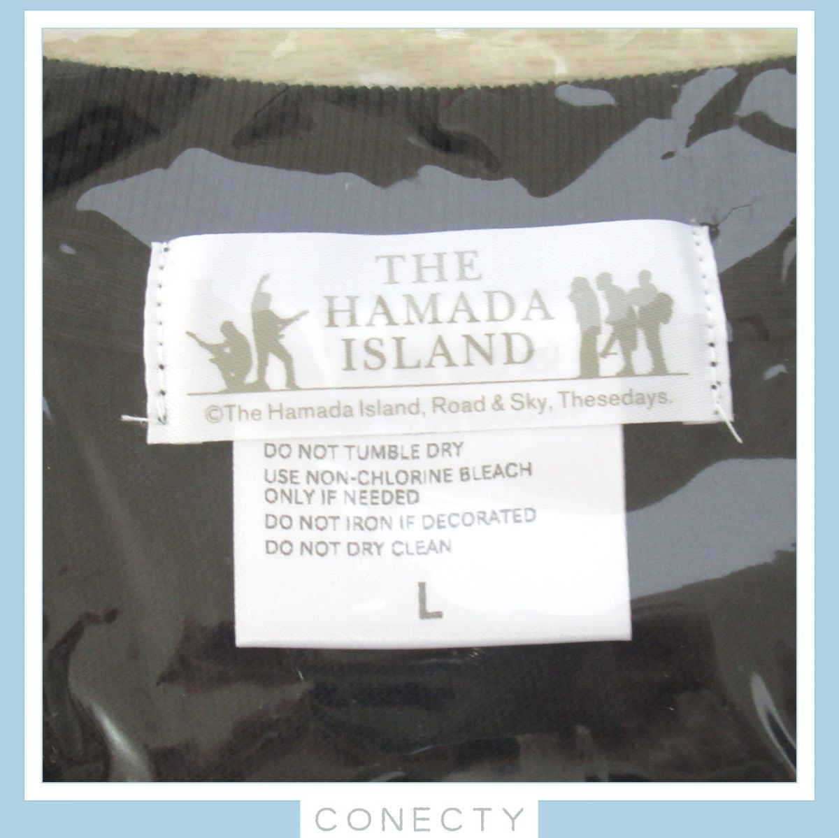 1円〜 【未開封】浜田省吾 Tシャツ 浜田島 Lサイズ★黒/ブラック/THE HAMADA ISLAND/ROAD AND SKY/2010【M3【SP_画像4