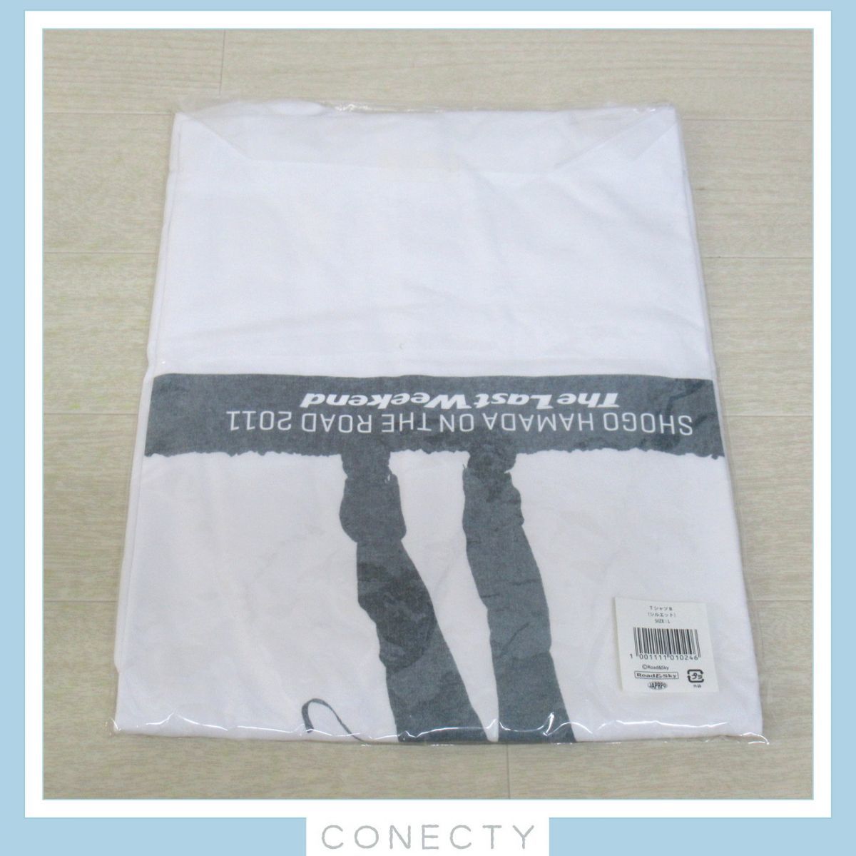 【未開封】浜田省吾 Tシャツ B/ SHOGO HAMADA ON THE ROAD2011 THE last week end★Lサイズ★白/ホワイト【M3【SP_画像2