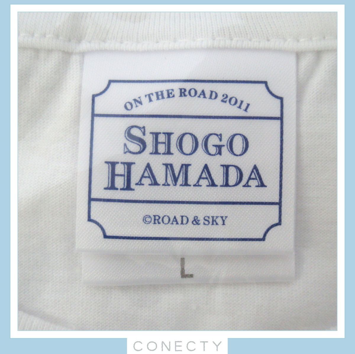 【未開封】浜田省吾 Tシャツ B/ SHOGO HAMADA ON THE ROAD2011 THE last week end★Lサイズ★白/ホワイト【M3【SP_画像3