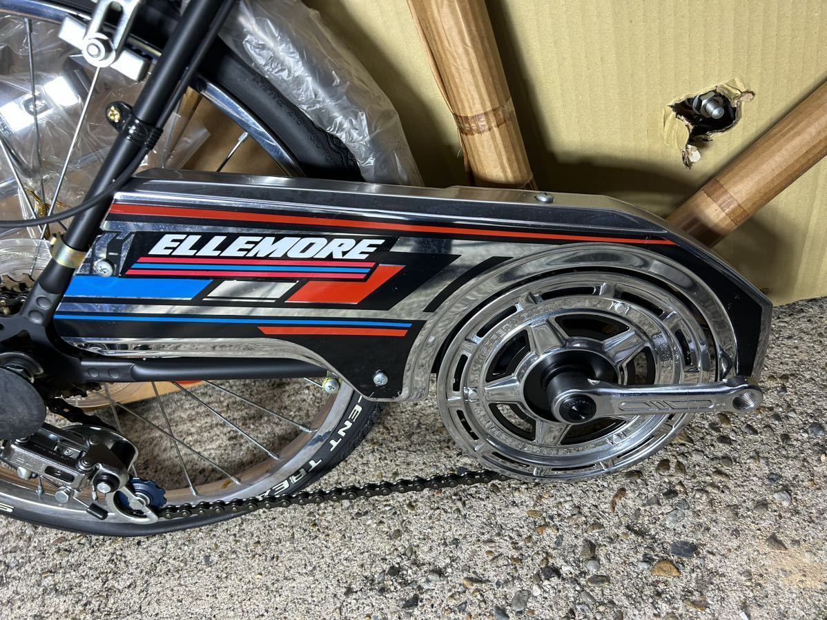 【自転車】未使用 スーパーカー自転車 18インチ DEKI デキ エルモア ELLEMORE ビンテージ 長期保管 現状品G45_画像4