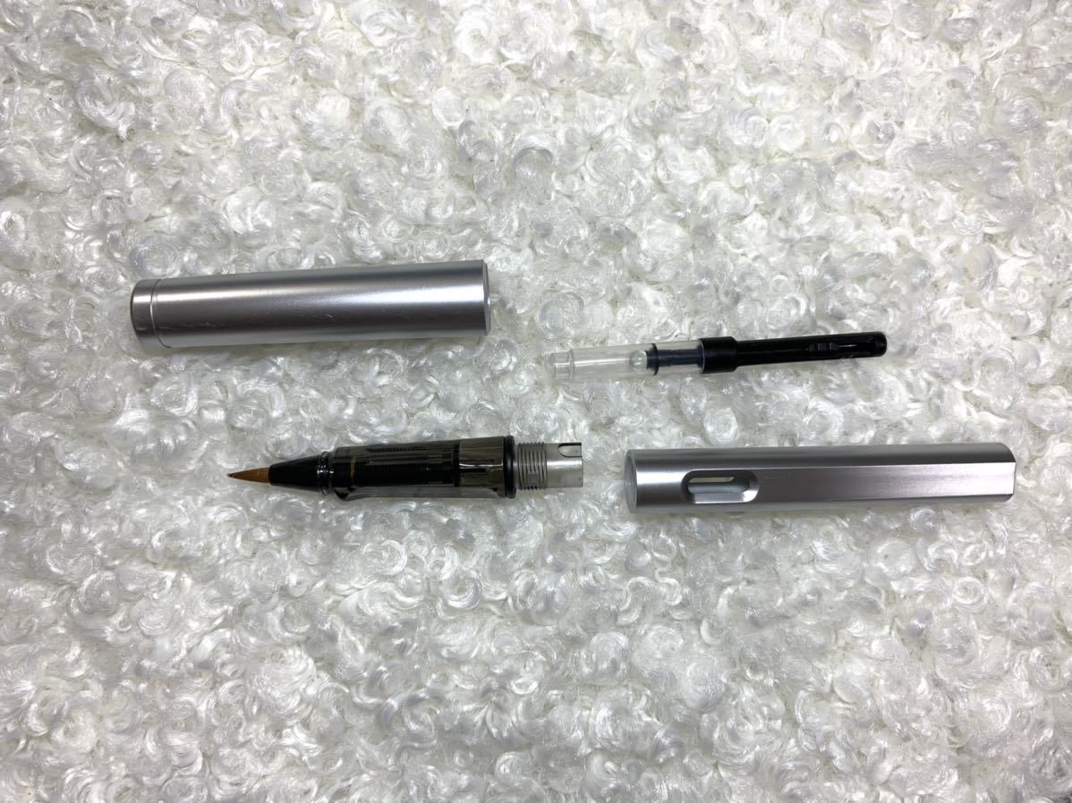 4本セット 万年筆型筆ペン カートリッジ・コンバーター両用式_画像6