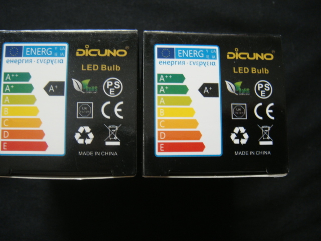 DiCUNO／＜LEDバルブ*LEDスポットライト*(Model:GU10-60SMD)5W・2個＞□彡『未使用品』_画像2
