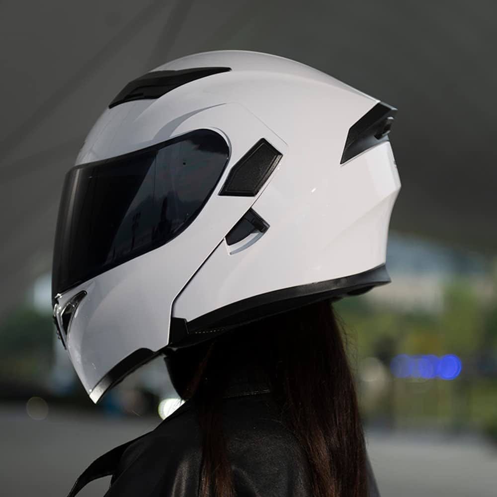 システムヘルメット フルフェイスヘルメット フリップアップヘルメット バイクヘルメット ジェット オートバイヘルメット 男女兼用_画像4