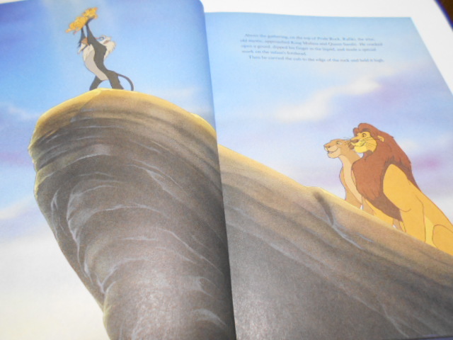 ★ディズニー・クラシックシリーズ　『THE　LION　KING』　MOUSE　WORKS刊_画像4