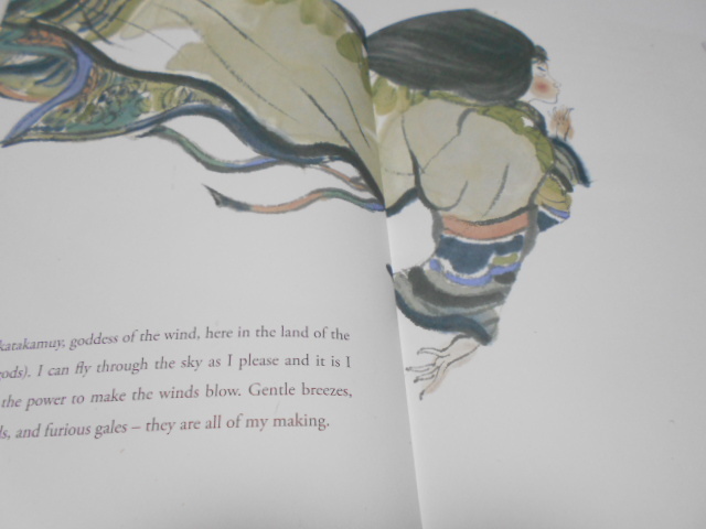 ★CD付　英語版　『風の神とオキクルミ　The　Ainu　Wind　Goddess　and　Okikurmi』　アールアイシー出版_画像2