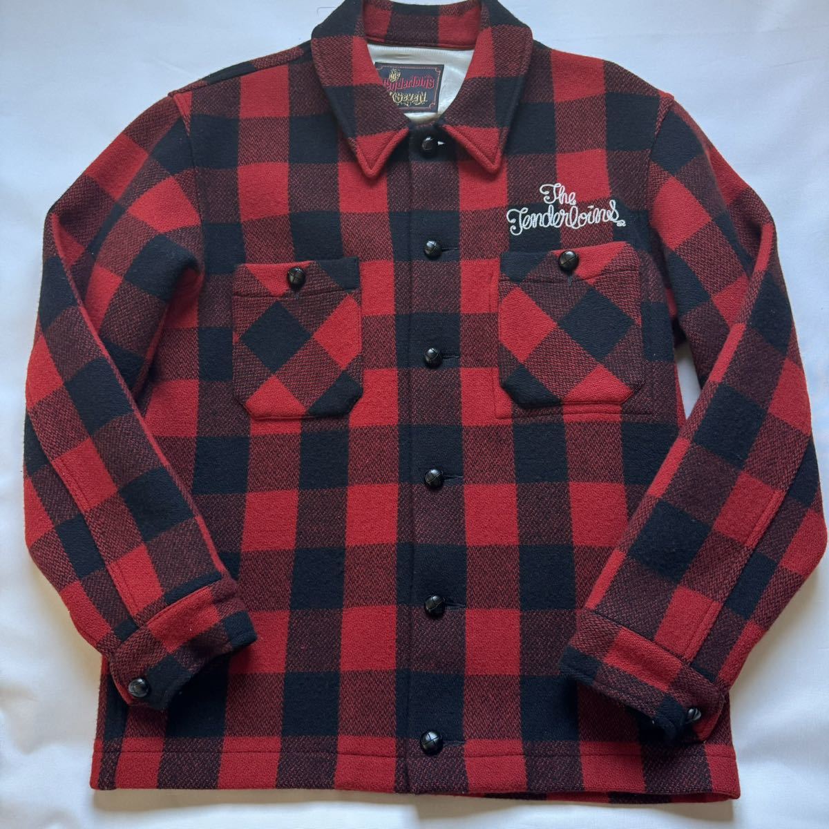 テンダーロイン L バッファロー ブロックチェック 08AW T テンダーロイン L バッファロー ブロックチェック 08AW T