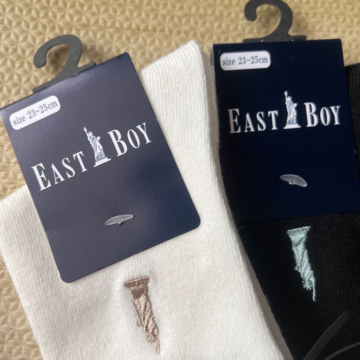 EAST BOY イーストボーイ　ソックス　2足　　　　　　サイズ 23〜25cm