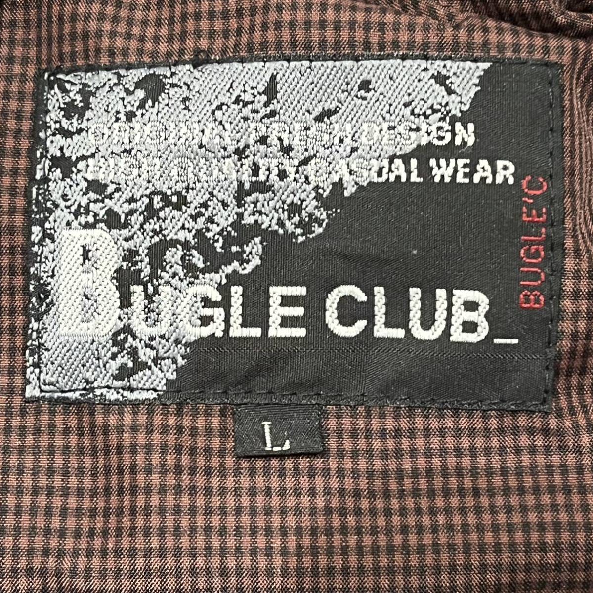 【BUGLE CLUB】ビューグルクラブ ジャンパー ジャケット ジップアップ フロントボタン 作業用 防寒 暖かい 冬 グレー系 メンズ L/Y1077ZZ_画像8