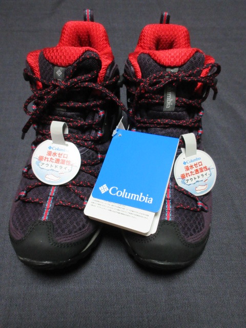 【23.5cm】Columbia Out Dry 浸水ゼロ　登山靴・トレッキングシューズ 未使用！