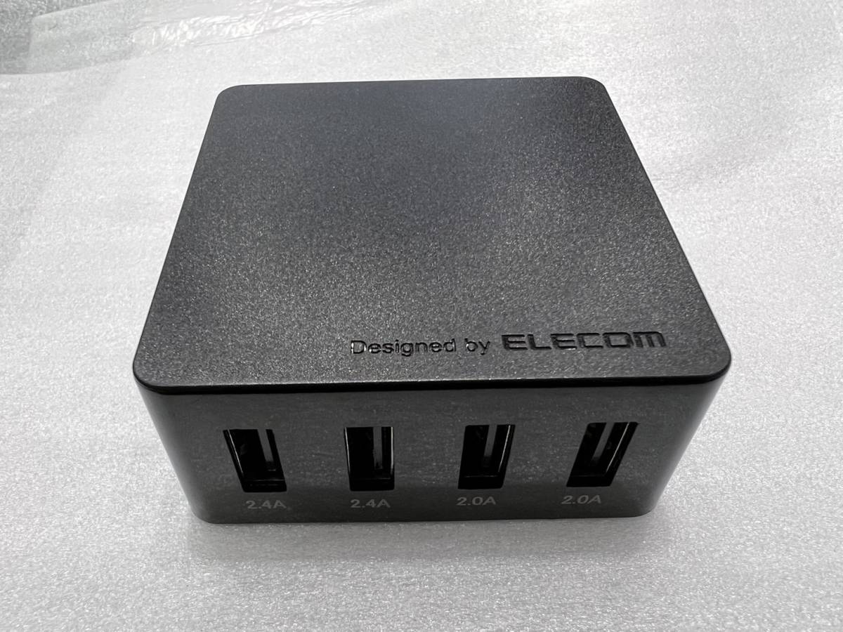 【ELECOM】 エレコム スマートフォン・タブレット用 ADP33-002 MPA-AC4U001 USB充電器（4ポート 4A） 急速充電 在庫多数 送料無料_画像3