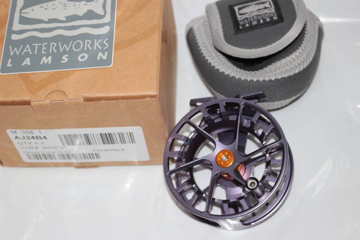 ラムソン Lamson　スピードスター Speedstar S　パープル Purple　2023年限定カラー　5+　4-6wt　アメリカ製　Waterworks_画像10