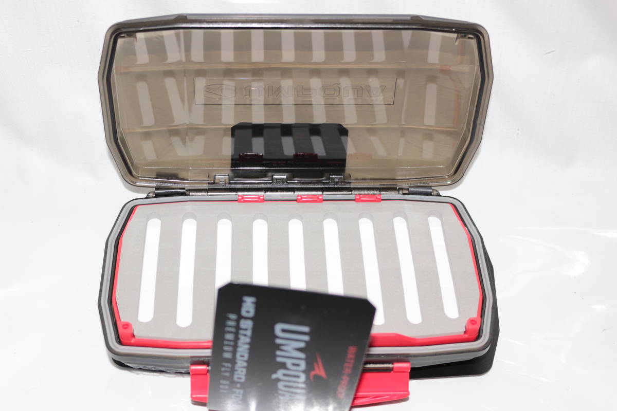 アンプーカ Umpuqua　Heavy Duty Standard Form Premium Fly Box　ウレタン防水フライボックス　新品_画像2