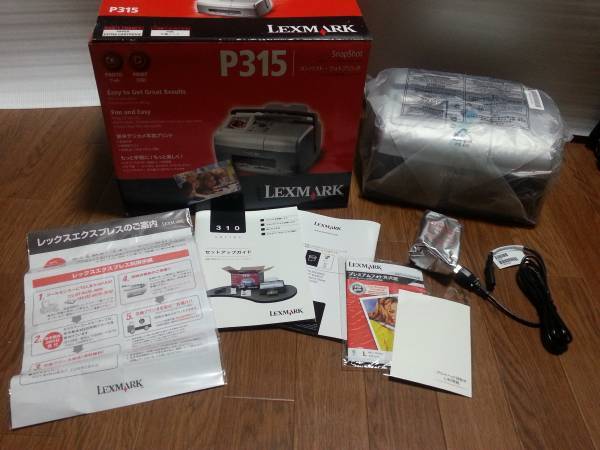 希少新品●LEXMARK SnapShot コンパクト・フォトプリンタ「P315」_画像1