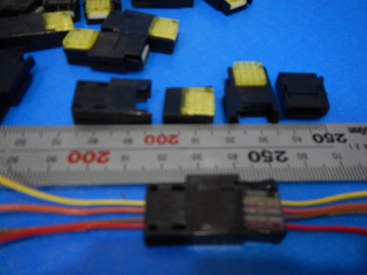 E 231 * 電子parts　住友　3 M E-CON コネクター　オス　メス　50セット　未使用品保管_曲尺は測定用付属しません