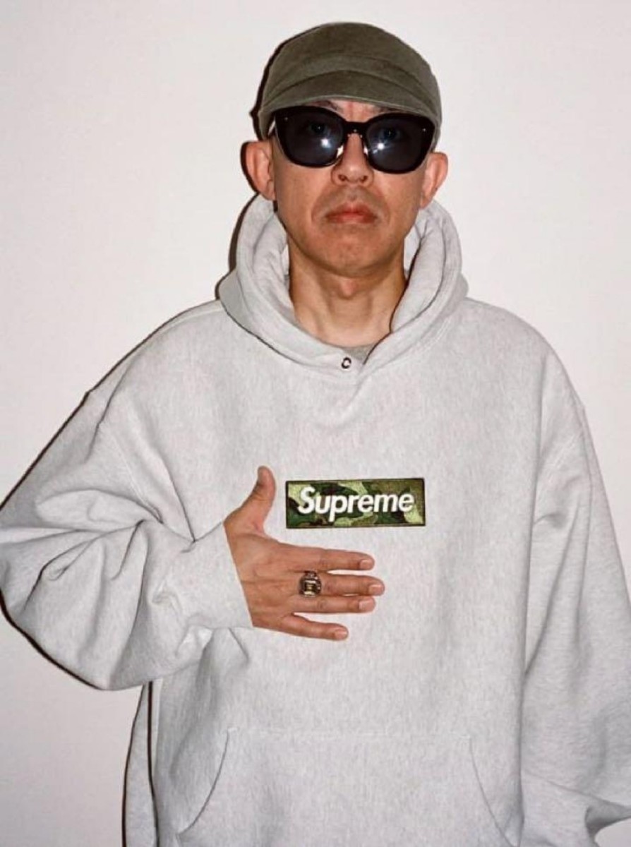 新品【L】Supreme Box Logo Hooded Sweatshirt グレー 迷彩 ボックス