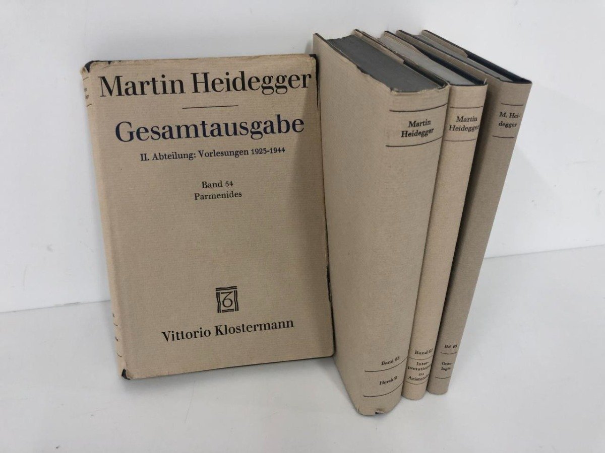 ▼　【計4冊 洋書 ドイツ語 ハイデッガー全集 54/55/61/63 Martin Heidegger】073-02312_画像1