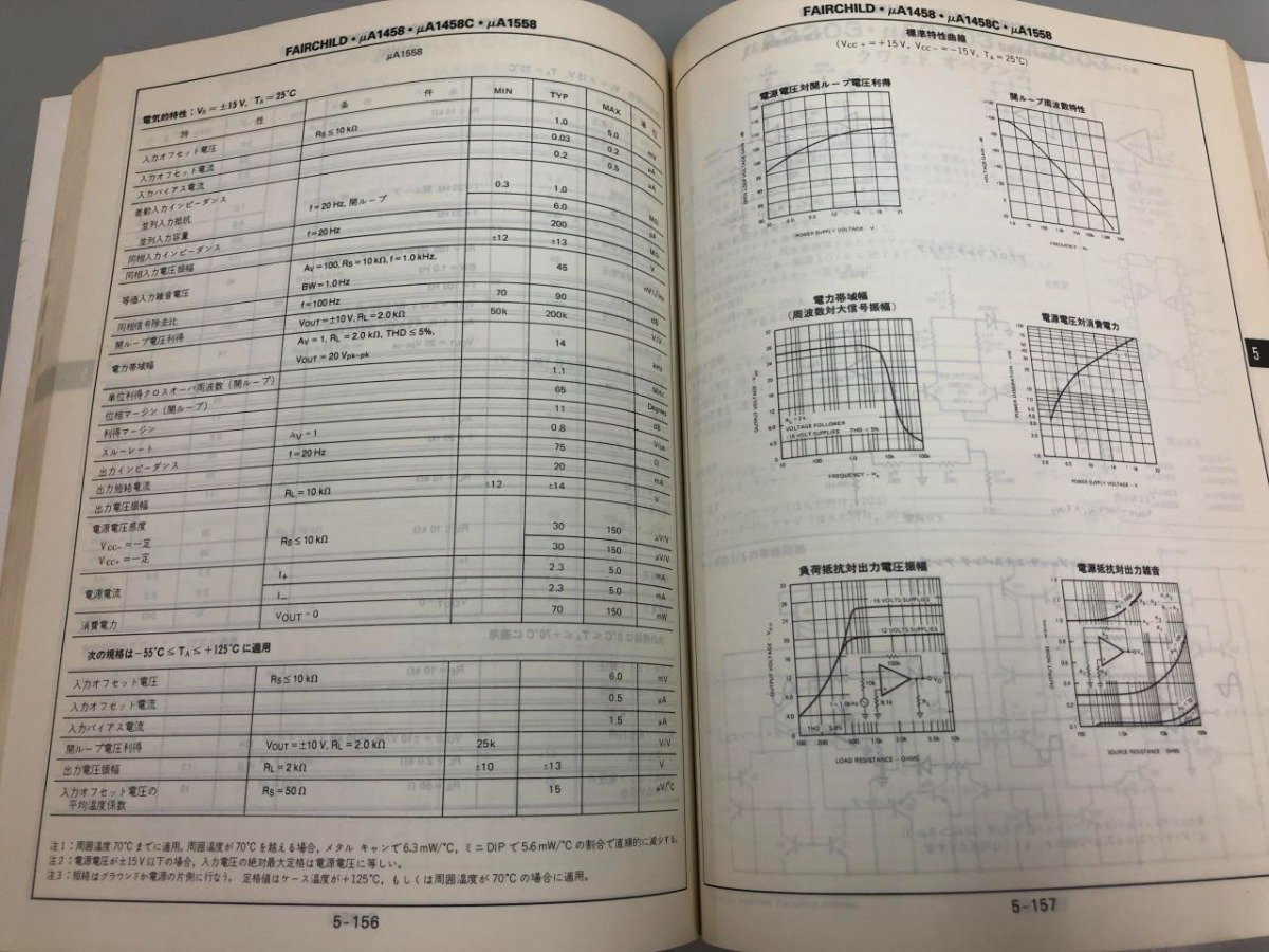 ★　【リニア オペアンプ データブック　昭和59 誠文堂新光社】164-02312_画像4