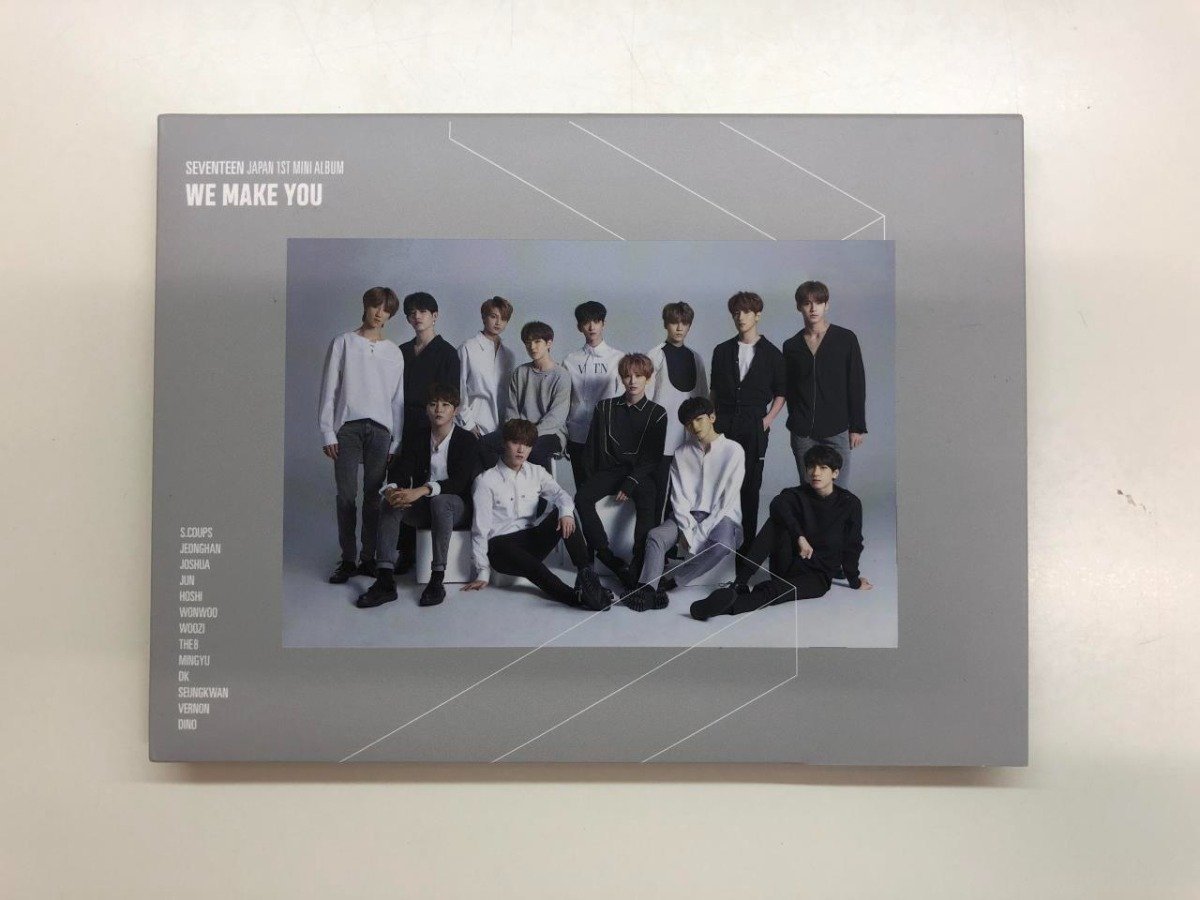 ★　【2CD Seventeen Japan 1st mini album We make you pledis 2018年】143-02312_画像1