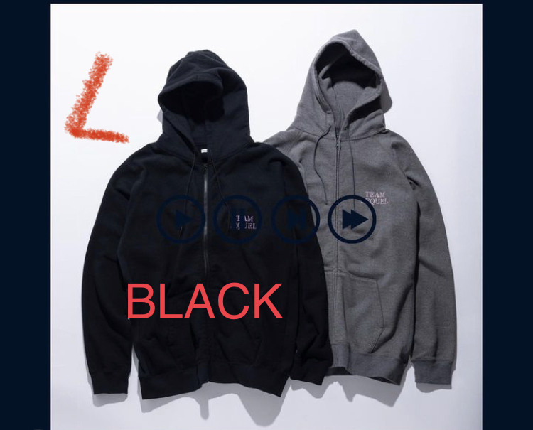【新品正規】黒 L / 22aw SEQUEL SQ-22AW-HD-05 / シークエル zip up hooded sweat shirt fragment FRGMT_画像1