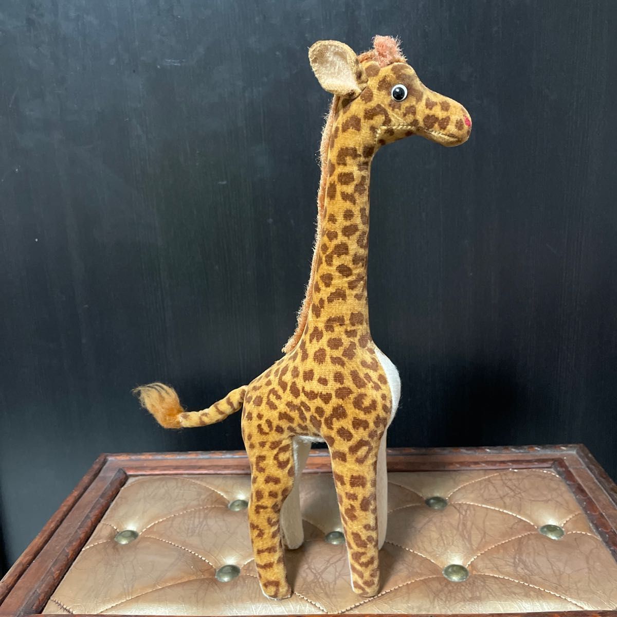 おがくずぬいぐるみ きりん 昭和レトロ おがくず 動物園 キリン おがくずぬいぐるみ きりん 昭和レトロ おがくず 動物園 キリン