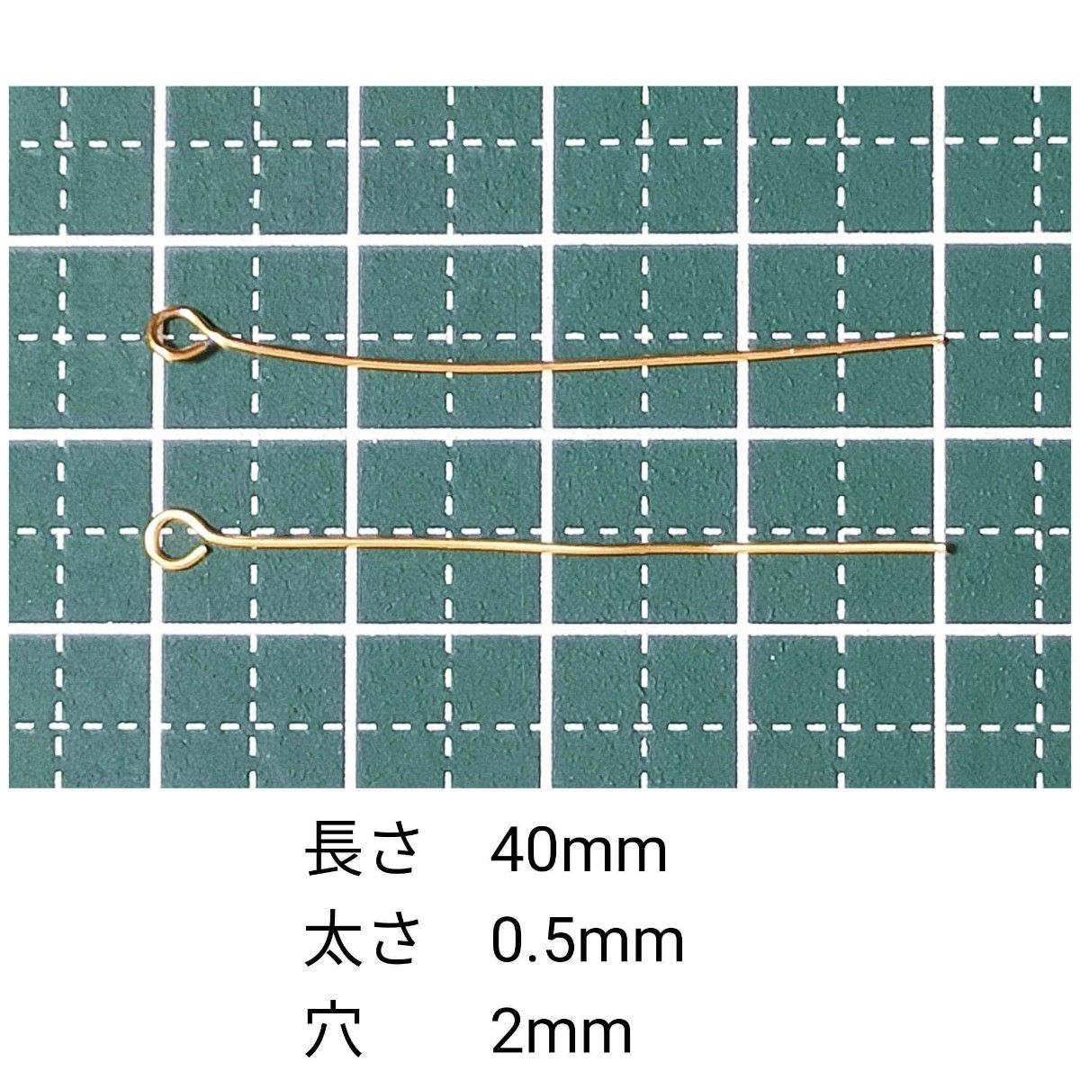 316L サージカルステンレス　9ピン　ゴールド