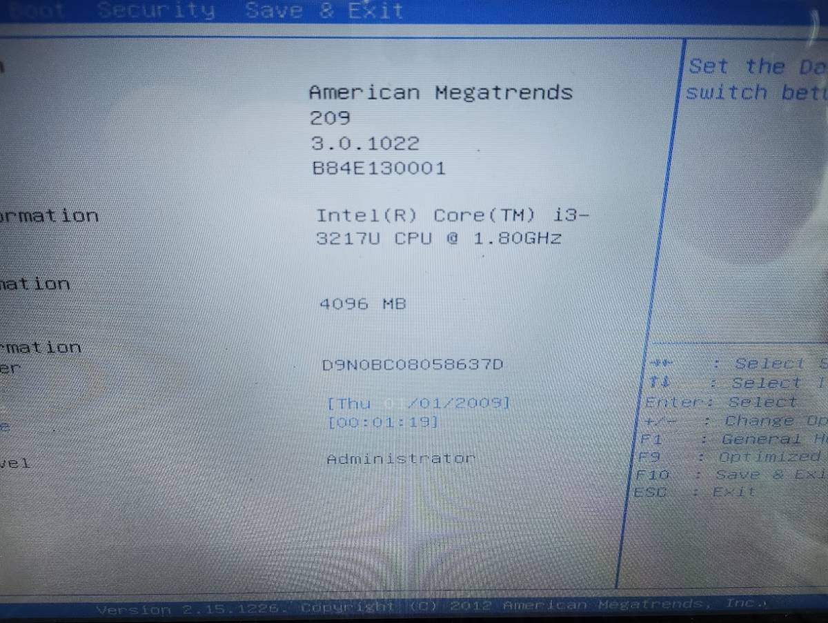 ジャンク ASUS S200E I3 3217U ノートパソコン BIOS OK!_画像2