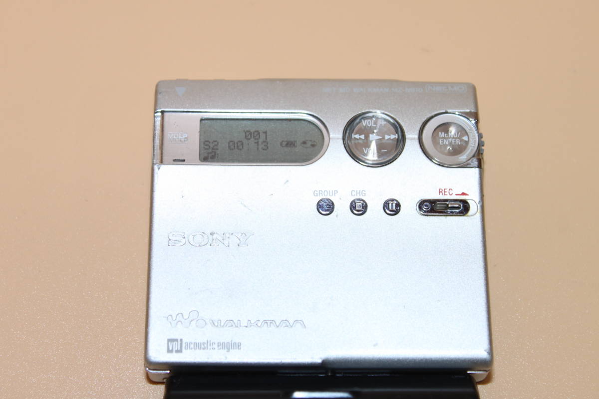 再生確認済み　SONY MZ-N910 MZ-R910 MZ-R900 Portable MD Player　ソニー　ポータブルMDプレイヤー ウォークマン　再生正常　_画像3