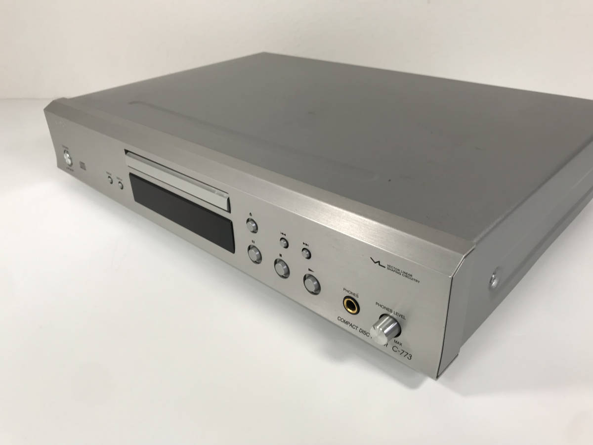 オンキョー ONKYO C-773 CDプレーヤー リモコン付き 動作品_画像3