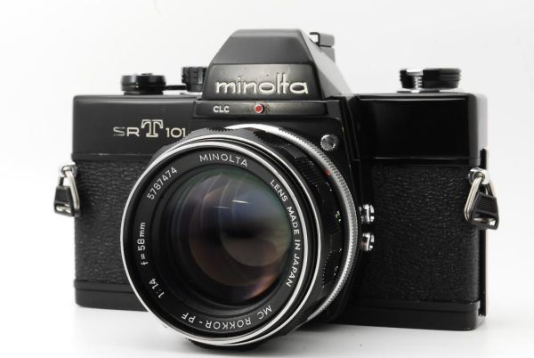 ミノルタ minolta SRT-101 / MC ROKKOR-PF 58mm F/1.4 レンズセット 【#047】