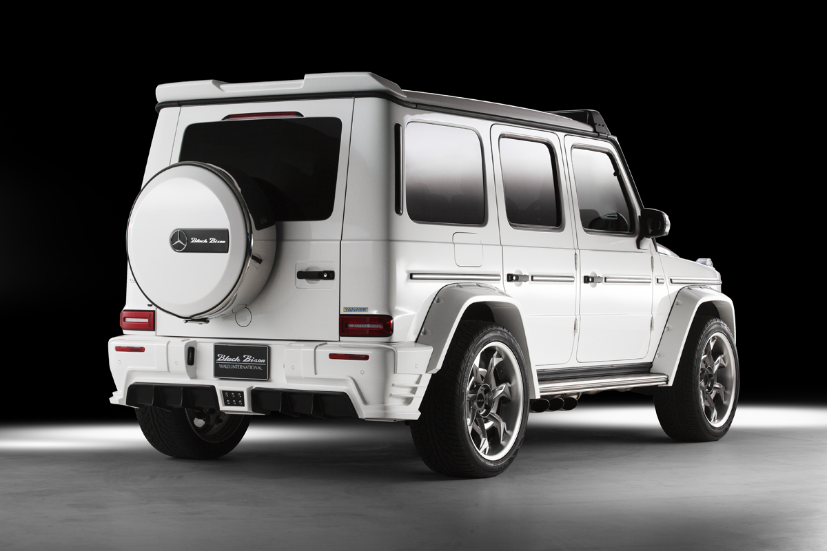 WALD　ヴァルド　D.T.M SPORTS　サイドマフラー OVAL117TRIPLE×2（ブラック-PVD）　メルセデスベンツ G-Class W463A AMG 350d（2018～）_画像5