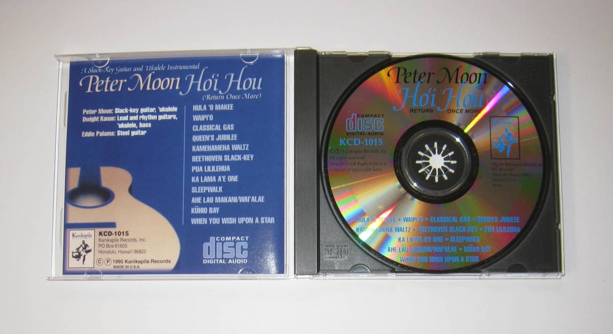 Peter Moon / Ho'i Hou ピータームーンバンド CD USED 輸入盤 ハワイアンミュージック Hawaiian Music AOR_画像2