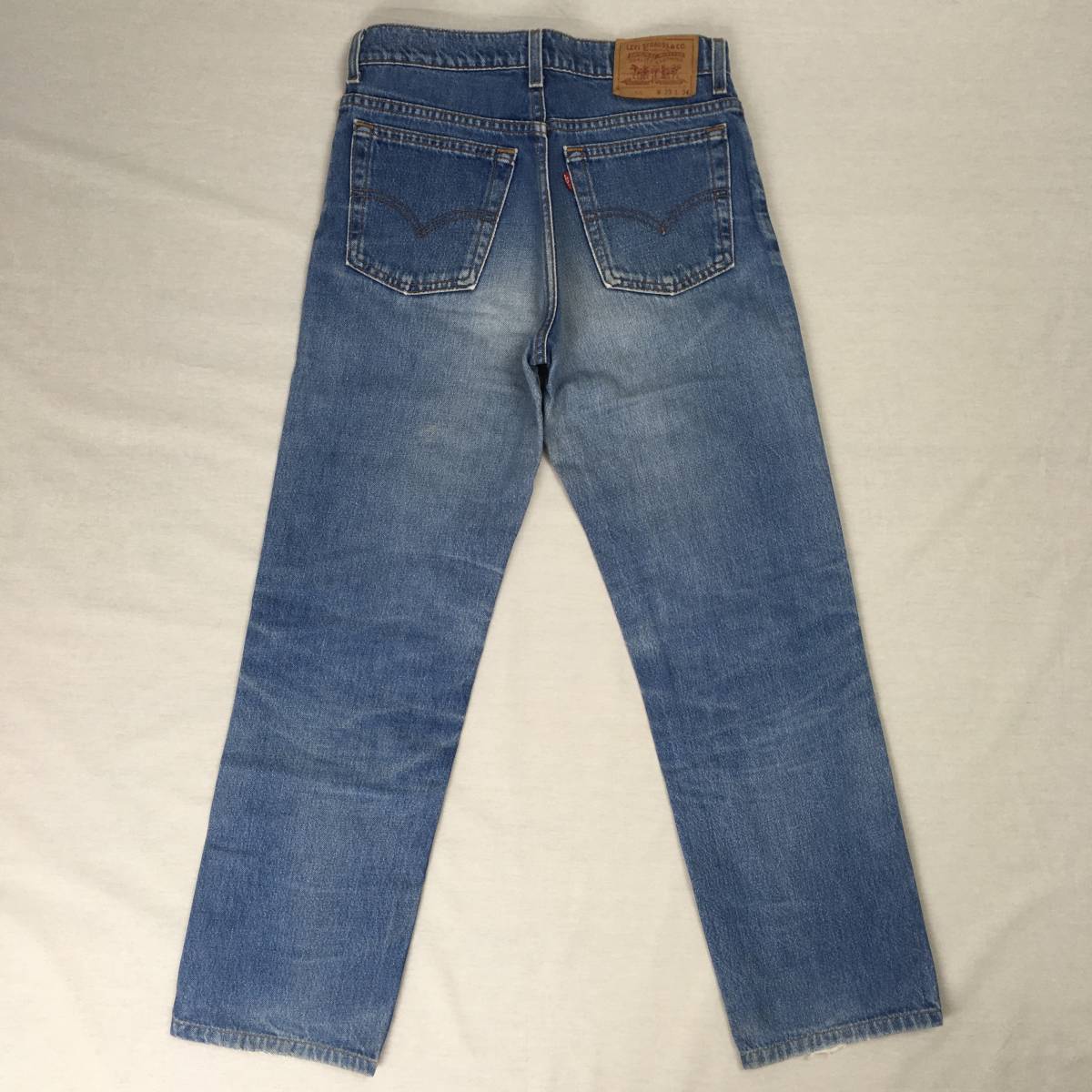 【90s】Levi's リーバイス 515 515-7417 米国製 95年 デニム パンツ ジーンズ W30 L34 ジップフライ 刻印501_画像2