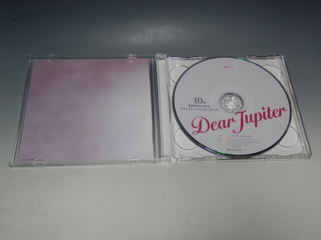 □ 平原綾香 10周年記念シングル・コレクション ~Dear Jupiter~ 帯付 2枚組CD MUCD-1283/*ブックレットややヨレあり_画像4