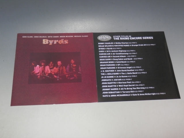 □ BYRDS オリジナル・バーズ 輸入盤CD の画像5