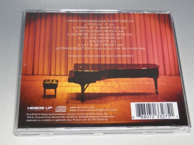 □ DAVID BENOIT デイヴィッド・ベノワ CONVERSATION 輸入盤CD_画像2