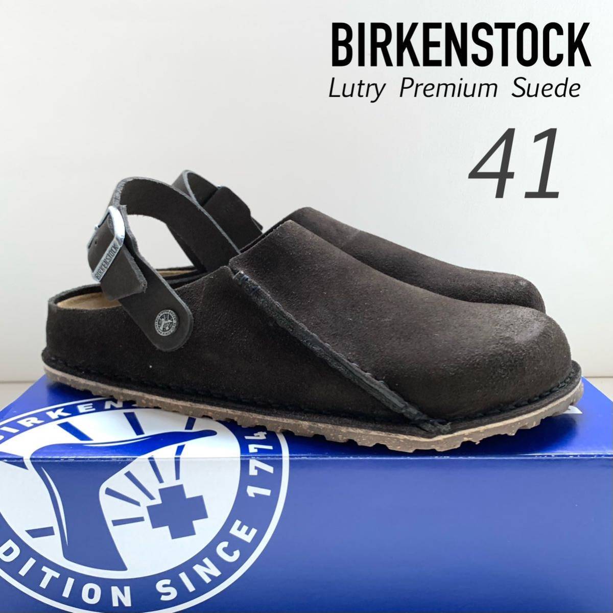 新品 BIRKENSTOCK ビルケンシュトック ルトリー Lutry Premium Suede