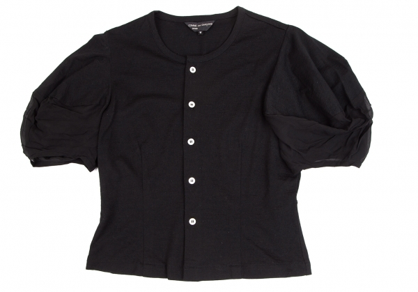  Comme des Garcons noire COMME des GARCONS NOIR wool sleeve switch setup black M [ lady's ]