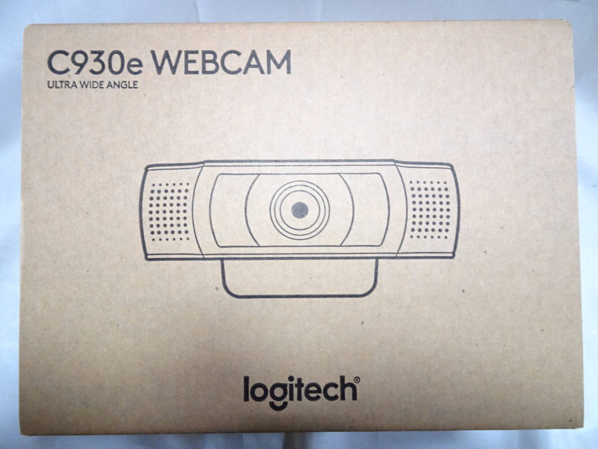 新品未開封品 Logitech Polycom Webカメラ C930e V-U0031 1080p 広角レンズ搭載_画像1